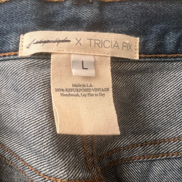 Free People by Tricia Fix Distressed Jeans - Picture 5 of 5